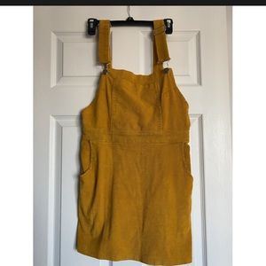 AE Corduroy overall dress